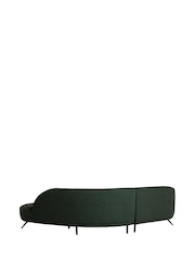 Barker and Stonehouse Green Gigi RHF Chaise Sofa - Image 6 of 6