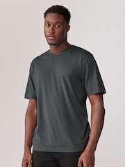 Noir/Blanc/Bleu/Gris - Essentiel Col en V 100T-shirt en coton 6 Lot - Image 10 of 18