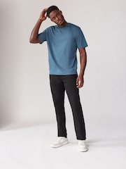 Noir/Blanc/Bleu/Gris - Essentiel Col en V 100T-shirt en coton 6 Lot - Image 3 of 18