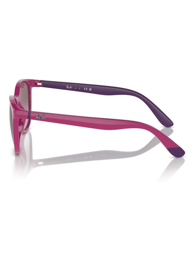 Ray-Ban Junior Pink Rj9079S Square Sunglasses - Image 6 of 6 Ray-Ban Junior Pink Rj9079S Square Sunglasses - Image 6 of 6
