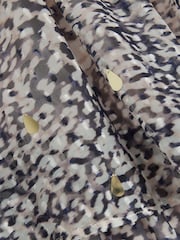 River Island Dekleta Leopard Frill Jumpsuit - Slika 3 iz 3