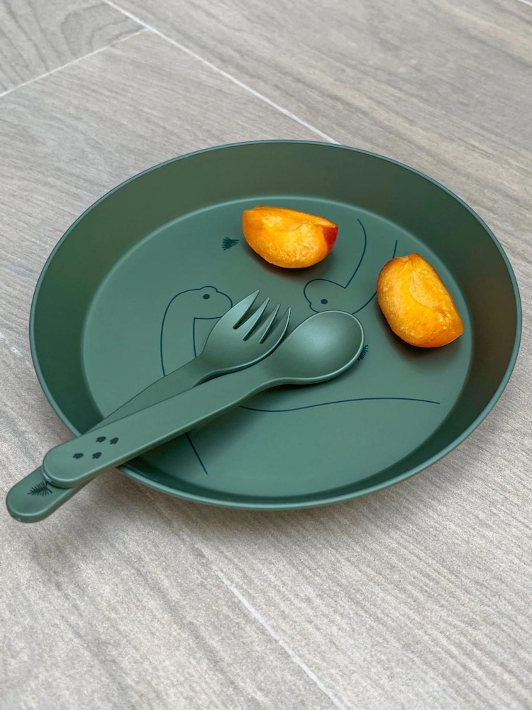 Citron Dino Planet-Conscious Tableware - Image 6 of 6