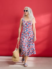 Seasalt Cornwall Red Sun Gleam Dress - Image 1 of 2