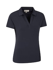 Mountain Warehouse Blue Womens UV Polo Shirt - Image 2 of 4