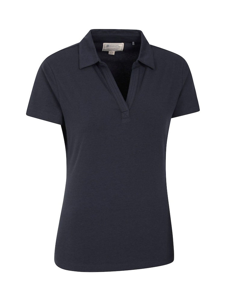 Mountain Warehouse Blue Womens UV Polo Shirt - Image 2 of 4