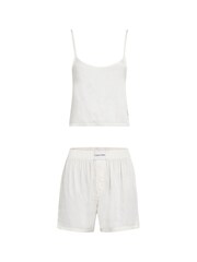 Calvin Klein White Sleeveless Cami Set - Image 7 of 8