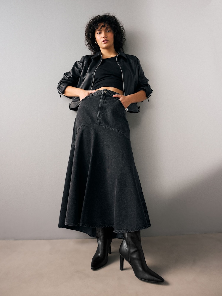 Black Standard/Wide Fit Forever Comfort® Faux Zip Ankle Boots - Image 2 of 11