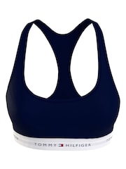 Tommy Hilfiger Dark Blue Iconic Unlined Curve Bralette - Image 5 of 7