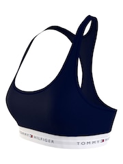 Tommy Hilfiger Dark Blue Iconic Unlined Curve Bralette - Image 6 of 7