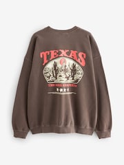 Brown Texas Sweatshirt - Image 6 of 8