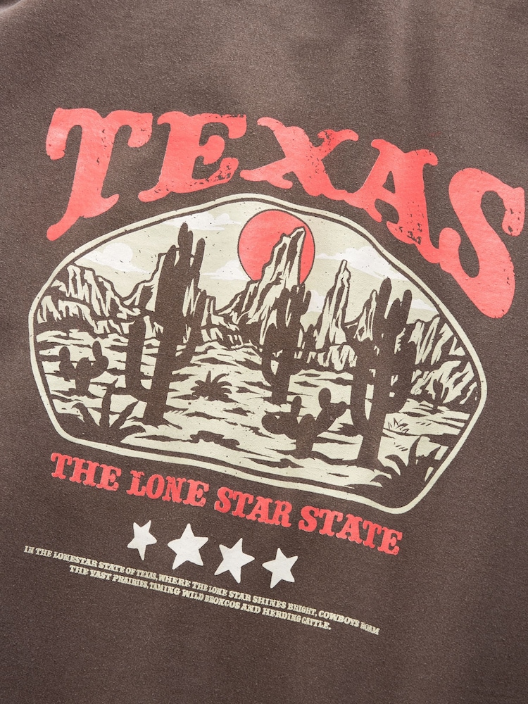 Brown Texas Sweatshirt - Image 8 of 8
