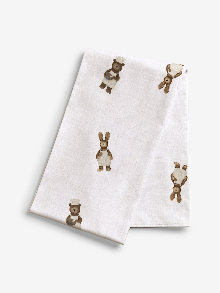 Bertie Bear and Rosie Rabbit Wipe Clean Table Cloth - Изображение 4 из 4 Bertie Bear and Rosie Rabbit Wipe Clean Table Cloth - Изображение 4 из 4