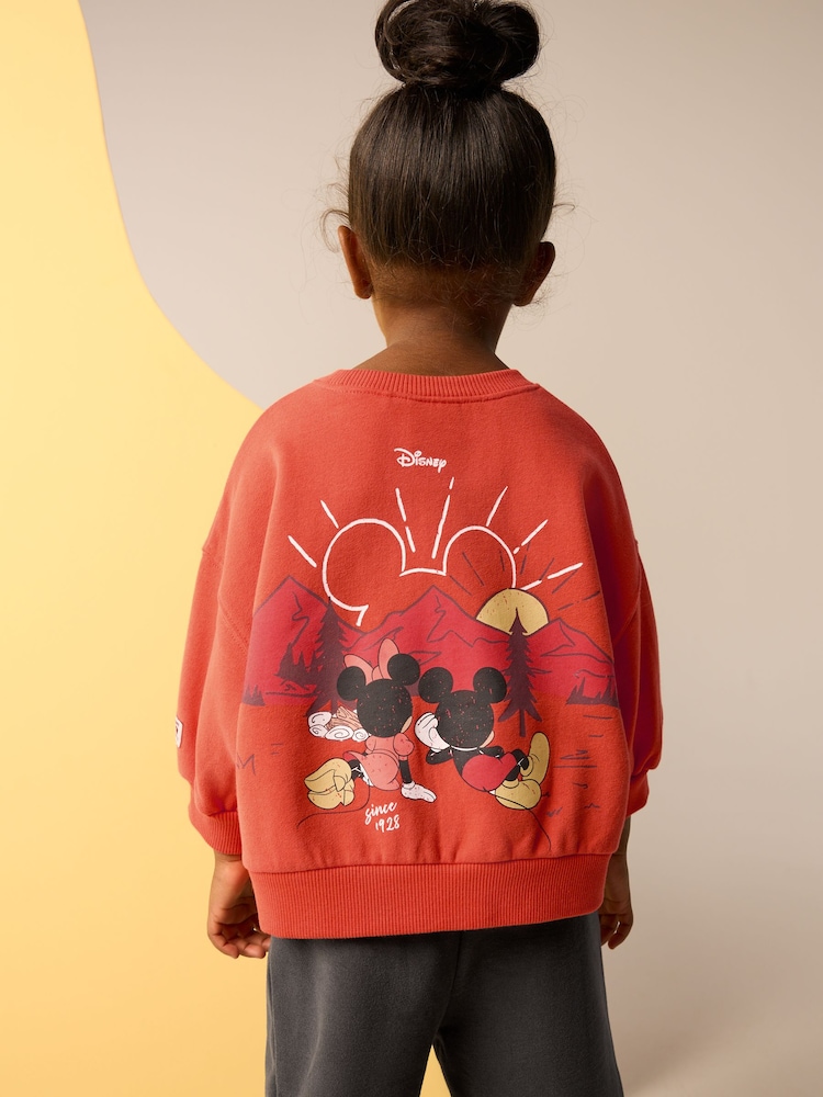 Orange Disney Sweatshirt and Wide Leg Joggers Set (3mths-7yrs) - Image 1 of 11