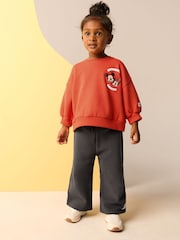 Orange Disney Sweatshirt and Wide Leg Joggers Set (3mths-7yrs) - Image 2 of 11