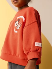 Orange Disney Sweatshirt and Wide Leg Joggers Set (3mths-7yrs) - Image 4 of 11