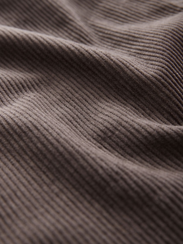 Chocolate Brown Corduroy Mini Skirt - Image 7 of 7