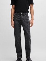BOSS Dark Grey Delaware Slim Fit Jeans - Image 2 of 4