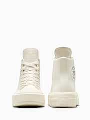 Converse Cream Chuck Taylor All Star Cruise Trainers - Image 3 of 6