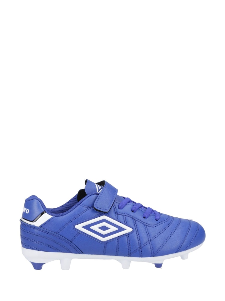 Umbro Blue Junior Speciali Liga Firm Ground Football Boots - Image 4 of 4
