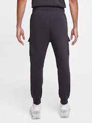 Nike Grey Air Fleece Cargo Joggers - Image 2 of 7