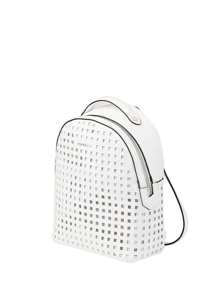 Fiorelli Anouk Backpack Cut Out White Bag - Image 2 of 4
