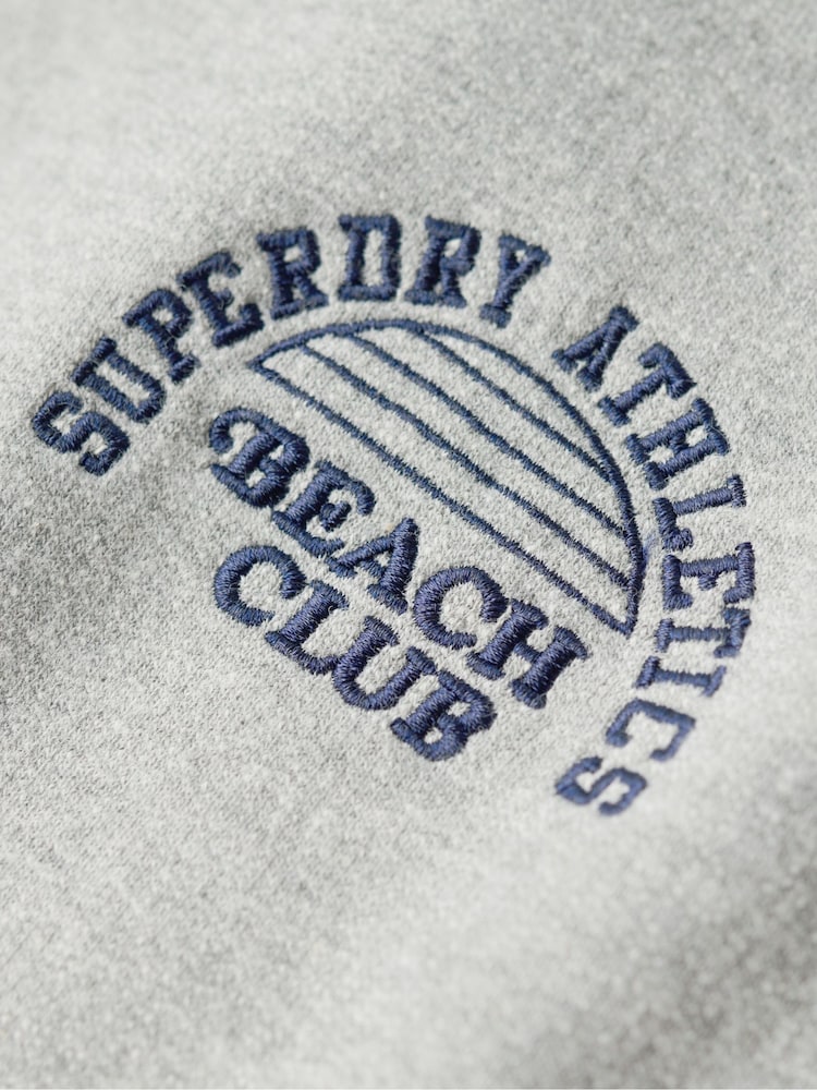 Superdry Grey Essential Sweatshirt - Image 5 of 5 Superdry Grey Essential Sweatshirt - Image 5 of 5