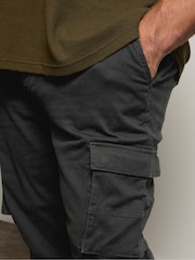 Itim - BadRhino Big & Tall Stretch Cargo Trousers - Larawan 4 ng 4