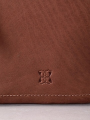 Lakeland Leather Brown Harstone Large Cross Body Bag - Image 5 of 6