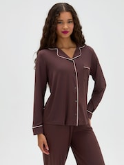 Boux Avenue Piping Modal Long Pyjamas set - Image 4 of 6