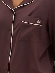Boux Avenue Piping Modal Long Pyjamas set - Image 6 of 6