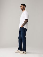 Blue Dark Slim Fit Motionflex Jeans - Image 3 of 11