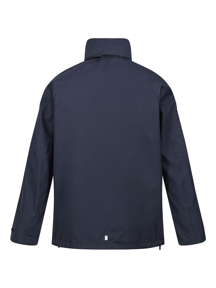 Regatta Blue Dark Waterproof Calderdale V Waterproof Jacket - Image 7 of 7