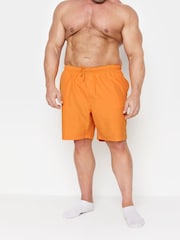 BadRhino Big & Tall Orange Plain Swim Shorts - Image 2 of 5