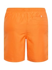 BadRhino Big & Tall Orange Plain Swim Shorts - Image 5 of 5