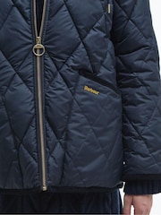Barbour® Navy Erin Relaxed Fit Quilted Puffer Jacket - Image 5 of 7