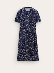 Boden Blue Julia Short Sleeve Shirt Dress - Image 5 of 5