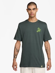 Nike Green Back Graphic Printed T-Shirt - Image 2 of 3