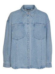 Джинсовая рубашка свободного кроя VERO MODA - Image 6 of 6