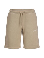 JACK & JONES JUNIOR Brown 100% Cotton T-Shirt and Short Set - Image 3 of 3