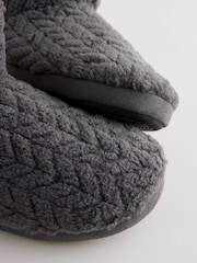 Grey Boot Slippers - Image 5 of 6