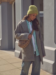 Citrus Green Knitted Beanie Hat - Image 1 of 4