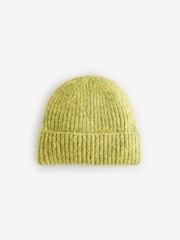 Citrus Green Knitted Beanie Hat - Image 4 of 4