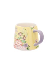 Cath Kidston Set of 4 Yellow Floral Fields Billie Mugs - Image 3 of 3