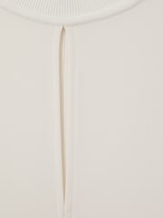 Reiss Ivory Tania Draped Sleeve Top - Image 7 of 7