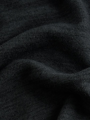 B by Ted Baker Cotton Modal Blend Knit Lounge Black Top - Image 7 of 8
