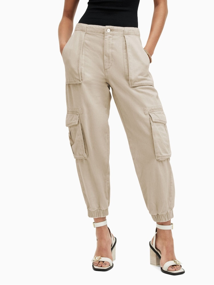 Pantalon AllSaints AllSaints Frieda Nude en jean - Image 2 of 7