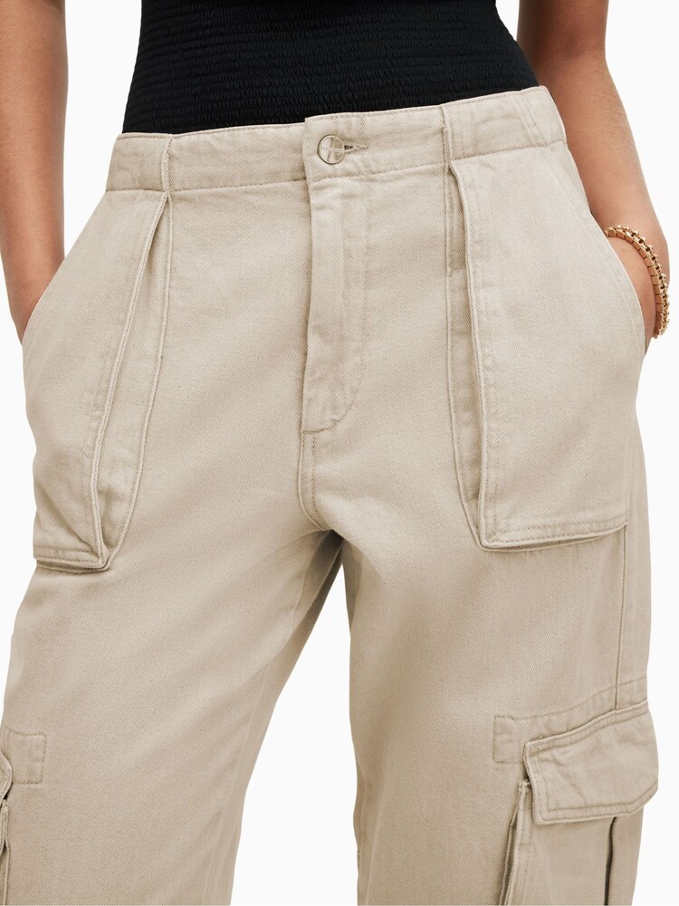 Pantalon AllSaints AllSaints Frieda Nude en jean - Image 3 of 7