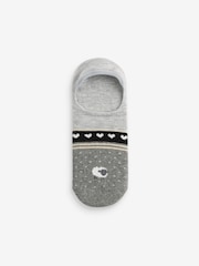Black/White Sheep Invisible Socks 5 Pack - Image 4 of 6