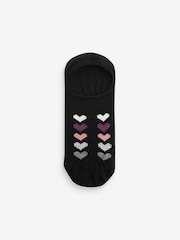 Black/White Sheep Invisible Socks 5 Pack - Image 5 of 6