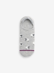 Black/White Sheep Invisible Socks 5 Pack - Image 6 of 6